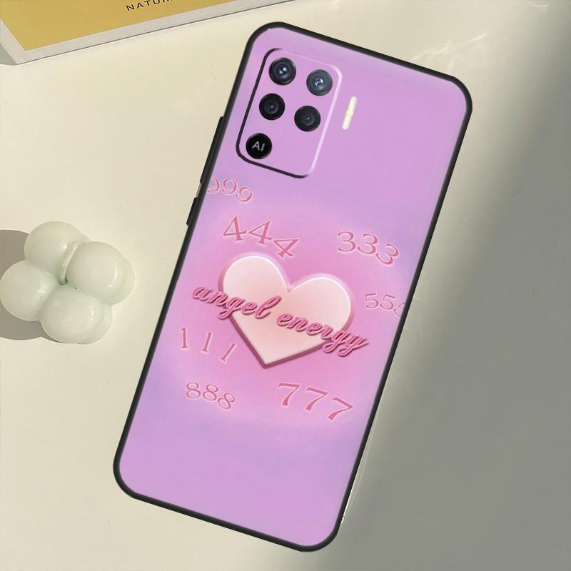 

Чехол Ins Style Spiritual Angel Energy для OPPO A53 A53S 2020 A5 A9 A31 A52 A72 A94 A74 A54 A83 A91 A93 A16 A15, задний чехол OPPO A16