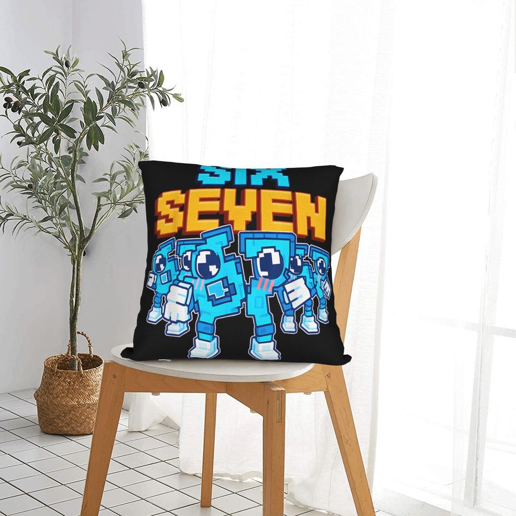 67 Sześć Siedem Zabawna Włoska Brainrot Gamingowa Memowa Poszewka na Poduszkę Miękka Poszewka na Poduszkę Urocza Zabawna Poszewka na Poduszkę do Salonu Kanapy