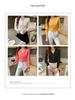 Women's Long Sleeve Slim Knit Cardigan with Colorful Buttons