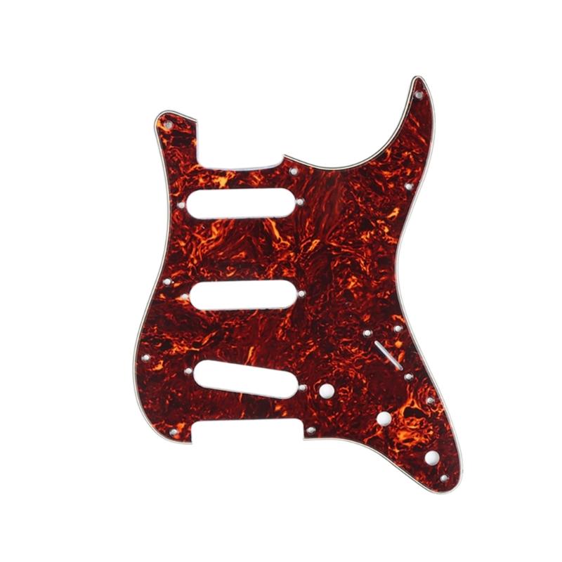 3-Ply 11Hole Electric Guitar Pickguard Anti-Scratch Pearl Plate Guard Cover for ST SQ Electric Guitar Accessories