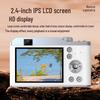 Retro 4K HD Digital Camera for Kids - Entry-Level with Telephoto Lens