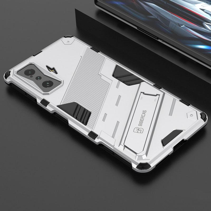 For Xiaomi Redmi K40 K50 Gaming Shockproof Armor Back Cover Case For Redmi K40 K50 Anti-Fall Protect Kickstand Coque Cases