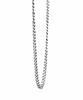 Medium Silver Chain Sterling Silver Direct from the Cuban 50cm [Lion Heart] Necklace, Necklace, 0.3cm width, 925, Men's (with pouch), store, link,