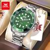 OPK 8118 Luxury Brand Men's Watches Auto Date Stainless Steel Original Classic Business Quartz Wristwatch for Man