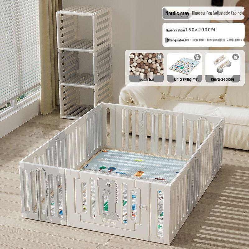 Indoor Baby Safety Playpen & Crawling Mat