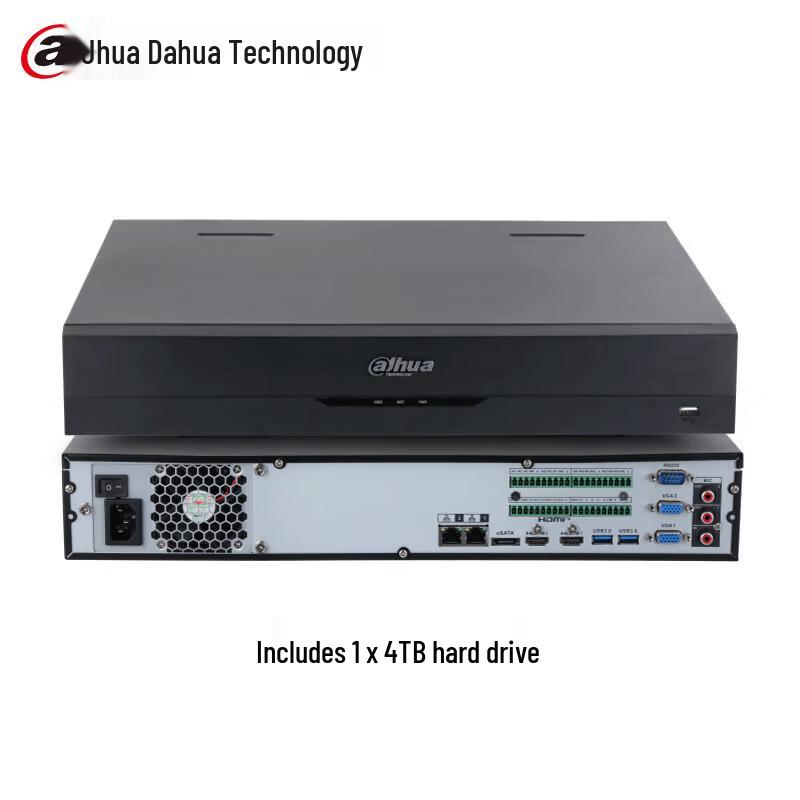 Dahua 32-Channel 4-Bay NVR Pro Series CN plug (adapter included)