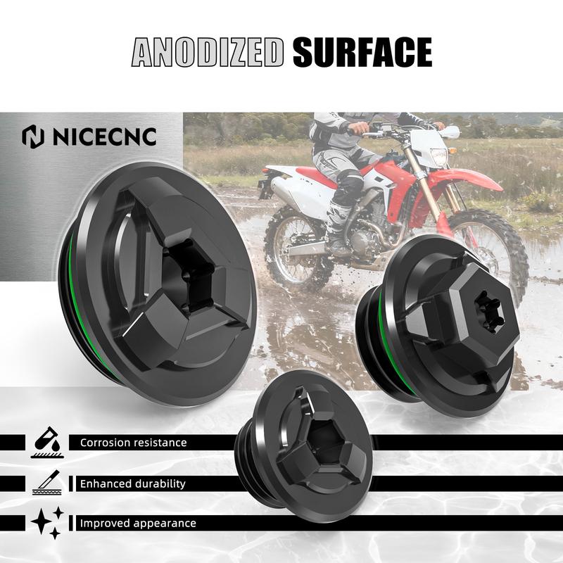 For Honda 2020-2025 CRF1100L Africa Twin CRF1100L Adventure Sports Engine Timing Oli Filter Cap Plug CRF1000L/ADV Sports 2016-19