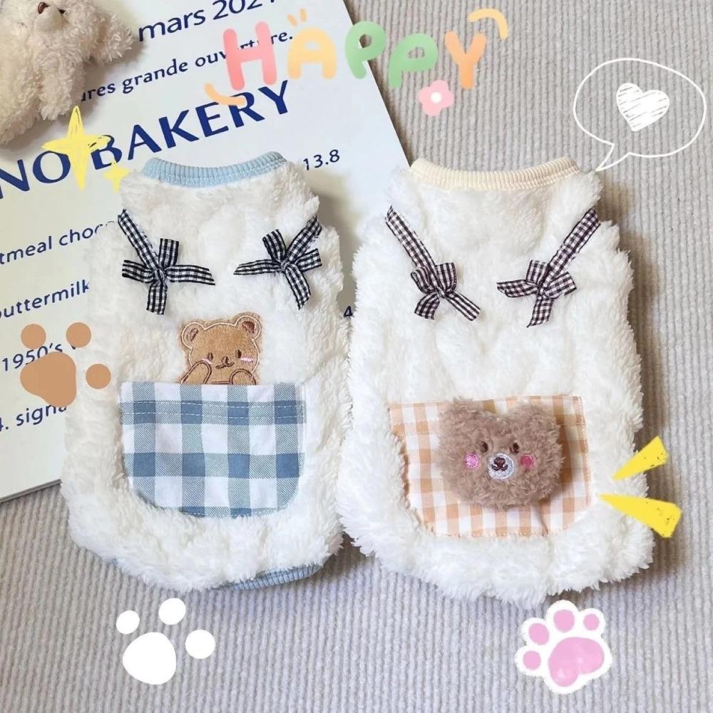 Thick Warm Winter Puppy Clothes S-2XL Winter Pet Dog Vest New Cat Vest  for Small Medium Pet