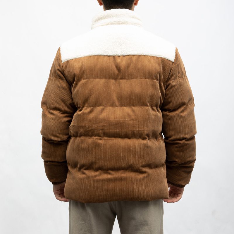 Doudoune velours sherpa cambridge zippée Homme DEELUXE 74