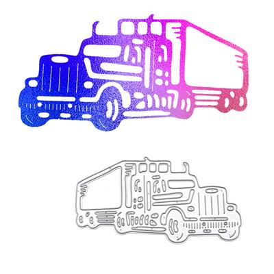 Truck Metal Steel Cutting Dies Stencils Scrapbooking Craft Die 3D DIY Festival Card Making