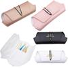 1pcs Funmix Makeup Eyelashes Tweezer Bag Leather Storage Tweezers Case Cosmetic Tool Empty Storage Box For Tweezer Kits