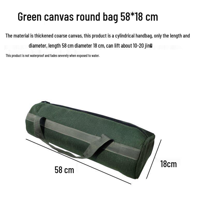 Large Capacity Multifunctional Thickened Canvas Tool Bag