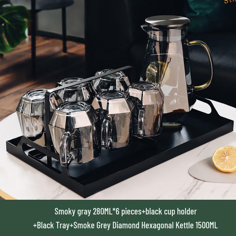 Naijiang Light Luxury Diamond Glass Drinkware Set