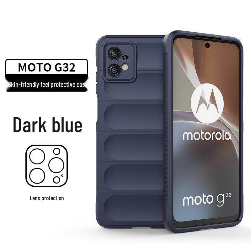 Motorola G32 Silicone Anti-Slip Protective Case, Phantom Shield, Drop-Resistant for G86