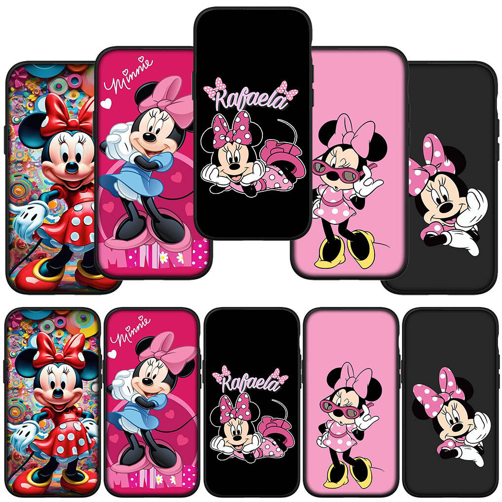 for iPhone 17 16 15 Xiaomi Poco F7 F8 X7 X6 C85 C75 M8 Redmi Note 14 13 12 11 Pro Max 14C 13C 15C A3 A4 Phone Case Wallpaper Minnie Comics Mouse Cover