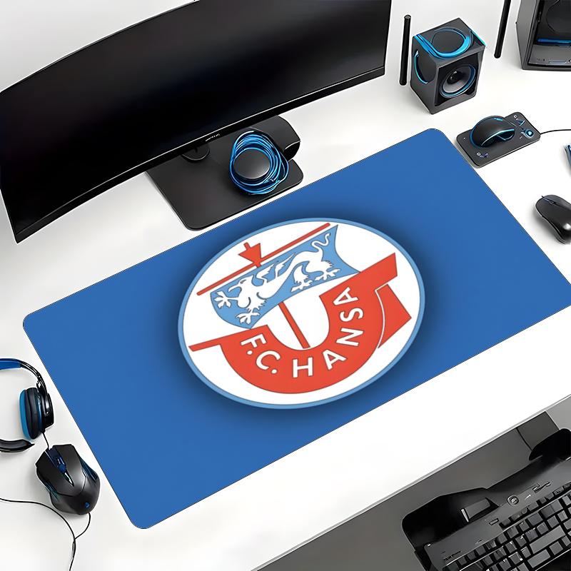 FC Hansa Rostock (1) Mouse pad With A Non Slip Rubber Base Perfect For Home Office Use And An Ideal Gift For Gamers