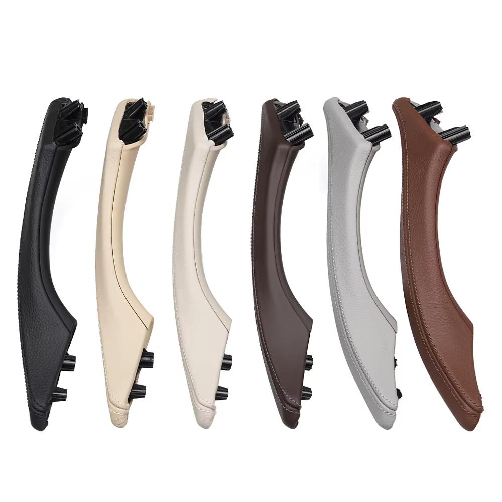 Armrest Pull Interior Door Handle Plus Inner Handle Cover with Leather 51417225875 51417261934 for 5 BMW Series F10 F11 F18