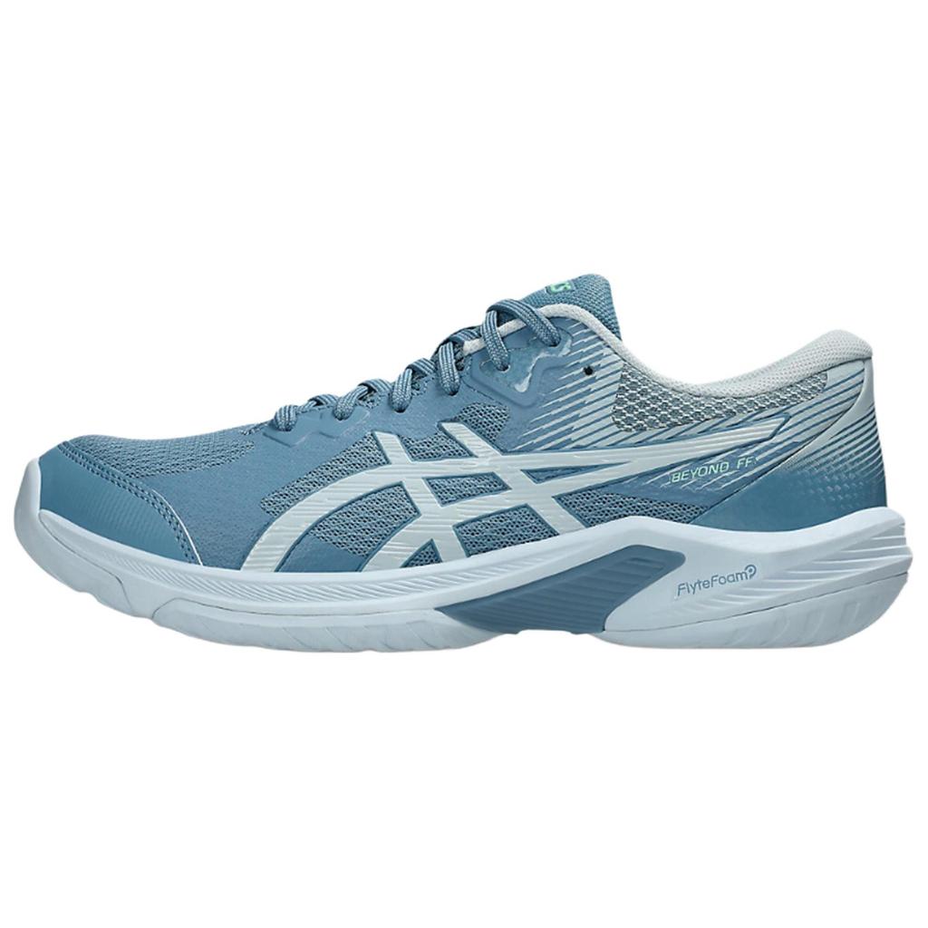 Asics Além de FF Sapatos de Voleibol Confortáveis Duráveis de Suporte Sapatos Masculinos Azul 1071A092-402