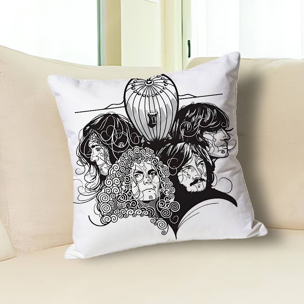 L-Led Z-Zeppelins-ES Pillow Cases for Bedroom Living Room Sofa Home Decor Polyester Cushion Cover with Zipper