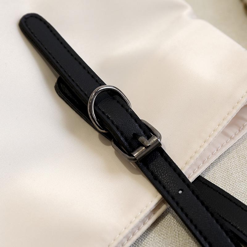 Oxford Women's Tote Bag Solid Color College Style Shoulder Bag Shopping Bag