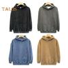 Winter Couple Hoodie Washed Retro Loose Hooded Pullover Long Sleeve Unisex Top Elastic Cuffs Thick Fall Spring Hoodie