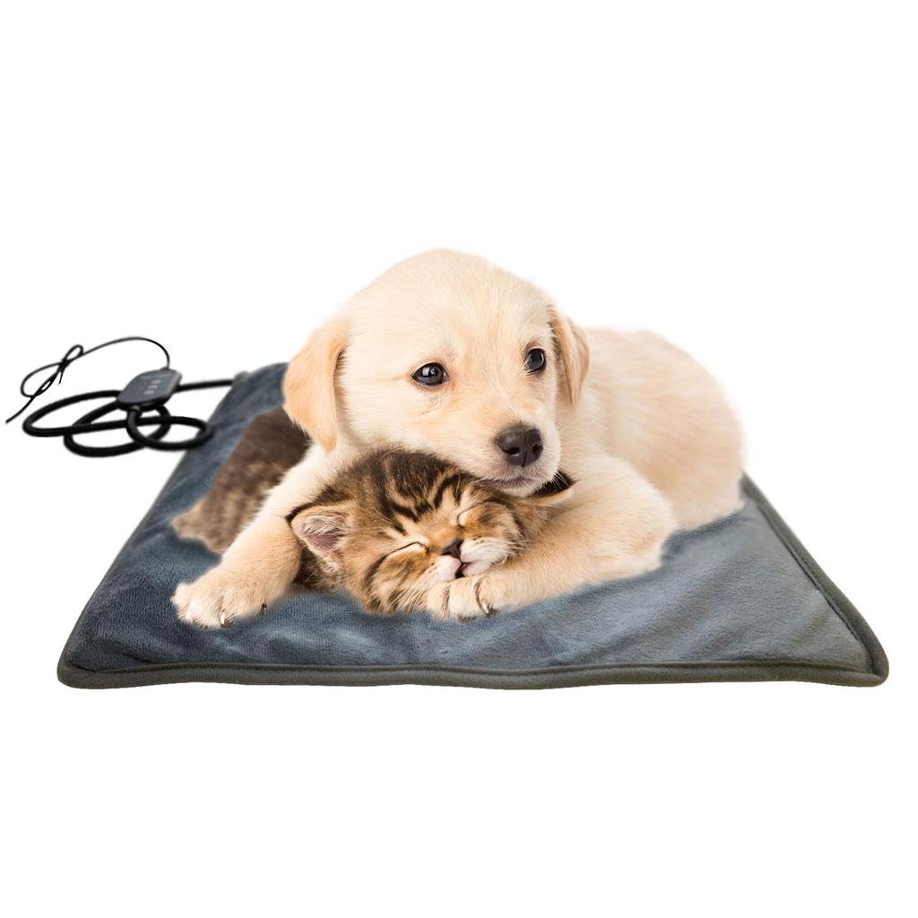 Pet hot carpet 2 pieces Japanese coil Metal processing code 17 types timer Low output Japanese coil Safety standards 45 x 45 cm Pet heater Bite