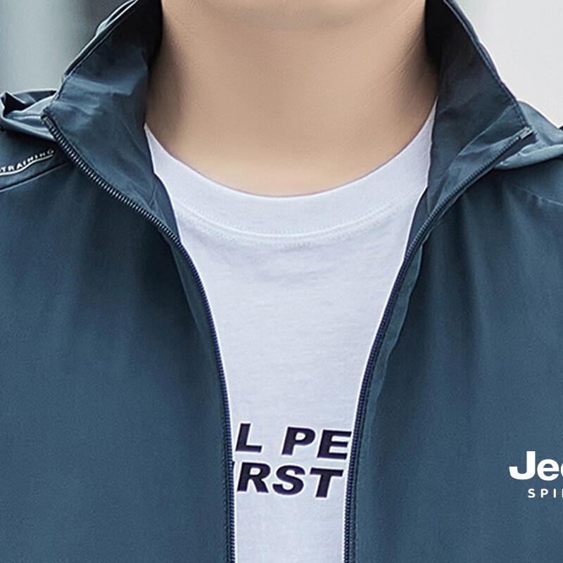 JEEP SPIRIT Men's Summer Outdoor Sun Protection Jacket