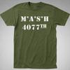 MASH 4077th Maglietta Ospedale Serie TV Esercito Divisione Militare Vintage Retro Tee