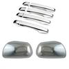 Chrome Mirror +Door Handle Lid Cover Trim For 2011- Toyota Sienna 10pcs Set
