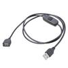 USB Extension Cable USB Extender USB2.0 Extension Cable with Switches for Webcam Camera Phone Mouse Keyboard Printer