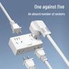 International Multi-function 5-in-1 Wireless Socket Extension Power Strip