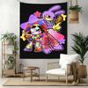 Digital Circus Wall Decor Tapestry Art For Pet Memorial Birthdaywedding Party Backdrop Family Gift