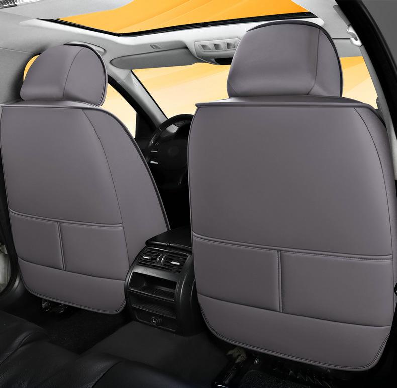 Universal Full Leather Car Seat Cover for Civic, Bora, Lavida, Sagitar - All Season, Full Wrap Cushion