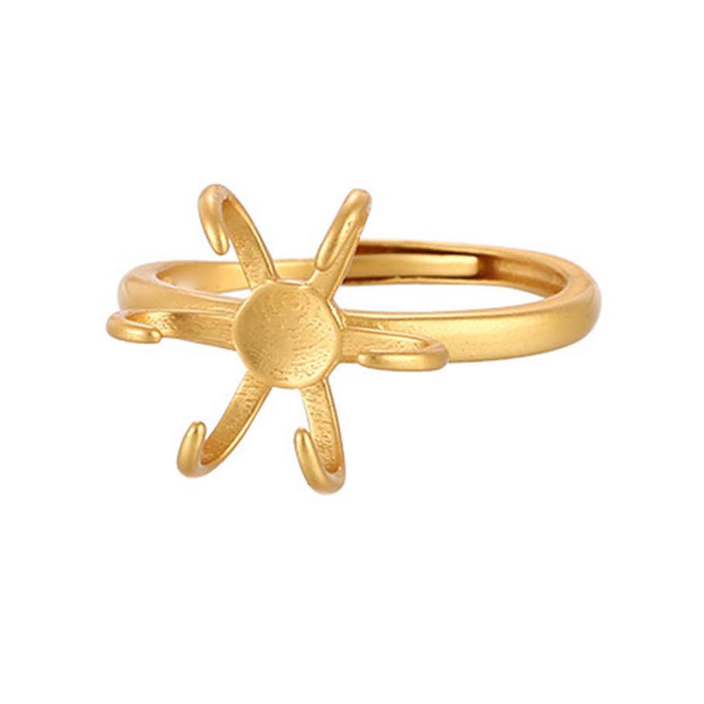 18x21 19x19mm Opening Women Blank Rings Base Heteromorphic Rings Brackets DIY Women Men Setting Jewelry Making Accessory