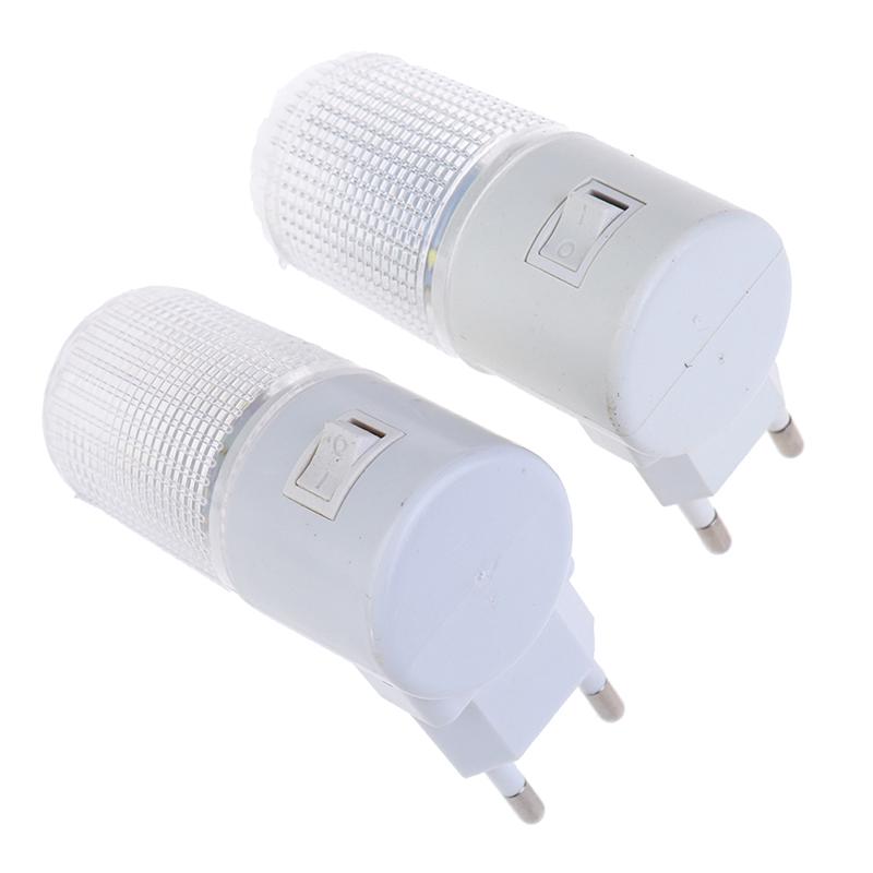 2Pcs Emergency Light Wall Lamp Home Lighting Led Night Light Eu Plug