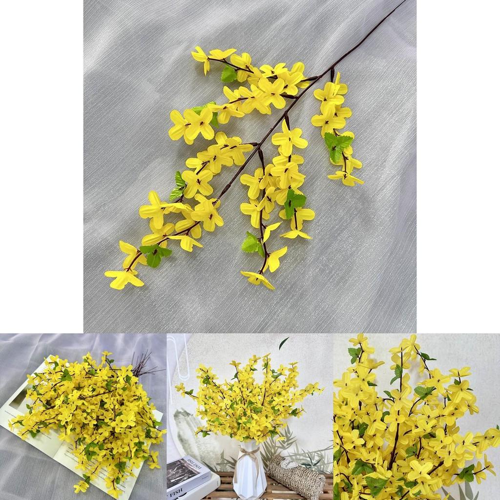 Artificial Flower Winter Jasmine Wedding Hotel Restaurant Decoration Desktop