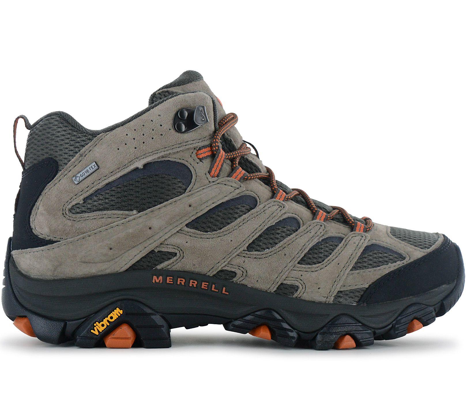 

Merrell Moab 3 Mid GORE-TEX - Men s Hiking Boots Trekking Boots Green-Beige J035791 ORIGINAL EU 41 UK 7 зелёный