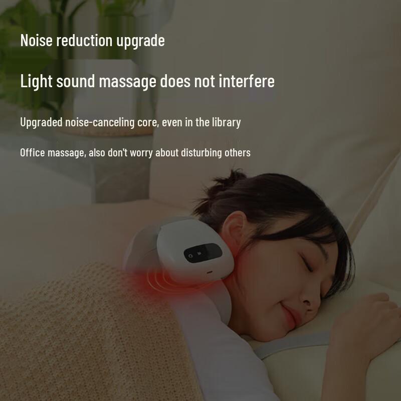 HEZHENG Neck and Shoulder Kneading Massager CN Plug (adapter Included)