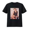 Hot Miley Cyrus Hannah Montana Black T Shirt New Rare All Size THAEB1418 vintage Washed Slightly streetwear graphic Unisex