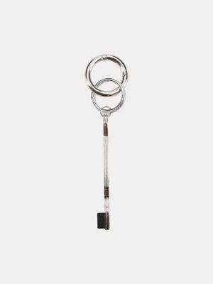 KINETO Amenity Series Toothbrush Key-Ring_Silver