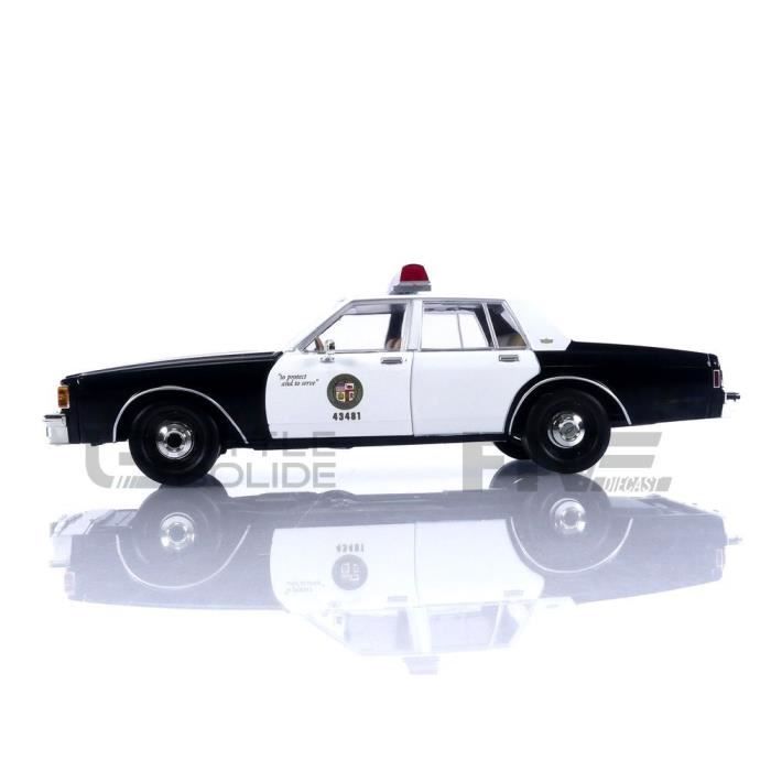 Modèle réduit - GREENLIGHT COLLECTIBLES - Chevrolet Caprice - Noir et Blanc - 1/18 - Détail précis