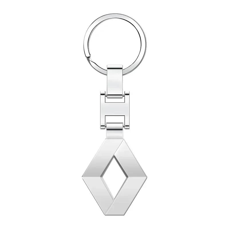 

Hub Caps 1pcs Metal Car Styling Steel Keychain Key Ring Auto Accessories For Renault RS Koleos 2 Captur Kadjar Megane Clio Twing