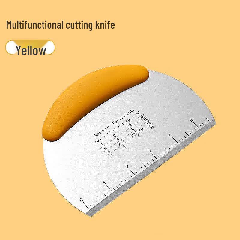 Stainless Steel Dough Cutter & Scraper