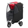 Aprica Stroller Rain Cover Smoove Rain Cover Plus Easy Buggy Compatible 99955 Smoove, (Black)
