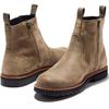 Handgemaakte Heren Chelsea Boots Retro Lederen Laarzen Hoge Kwaliteit Comfortabele Enkellaarzen Antislip Motorlaars Grote Maten Herenschoenen