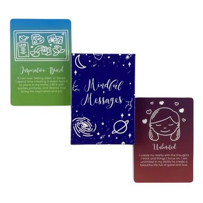 Mindful Messages Oracle Cards A 53 Tarot English Visions Divination Edition Deck Borad Playing Games