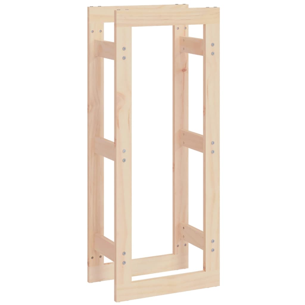 Kaminholzregal 41 x 25 x 100 cm Massives Kiefernholz