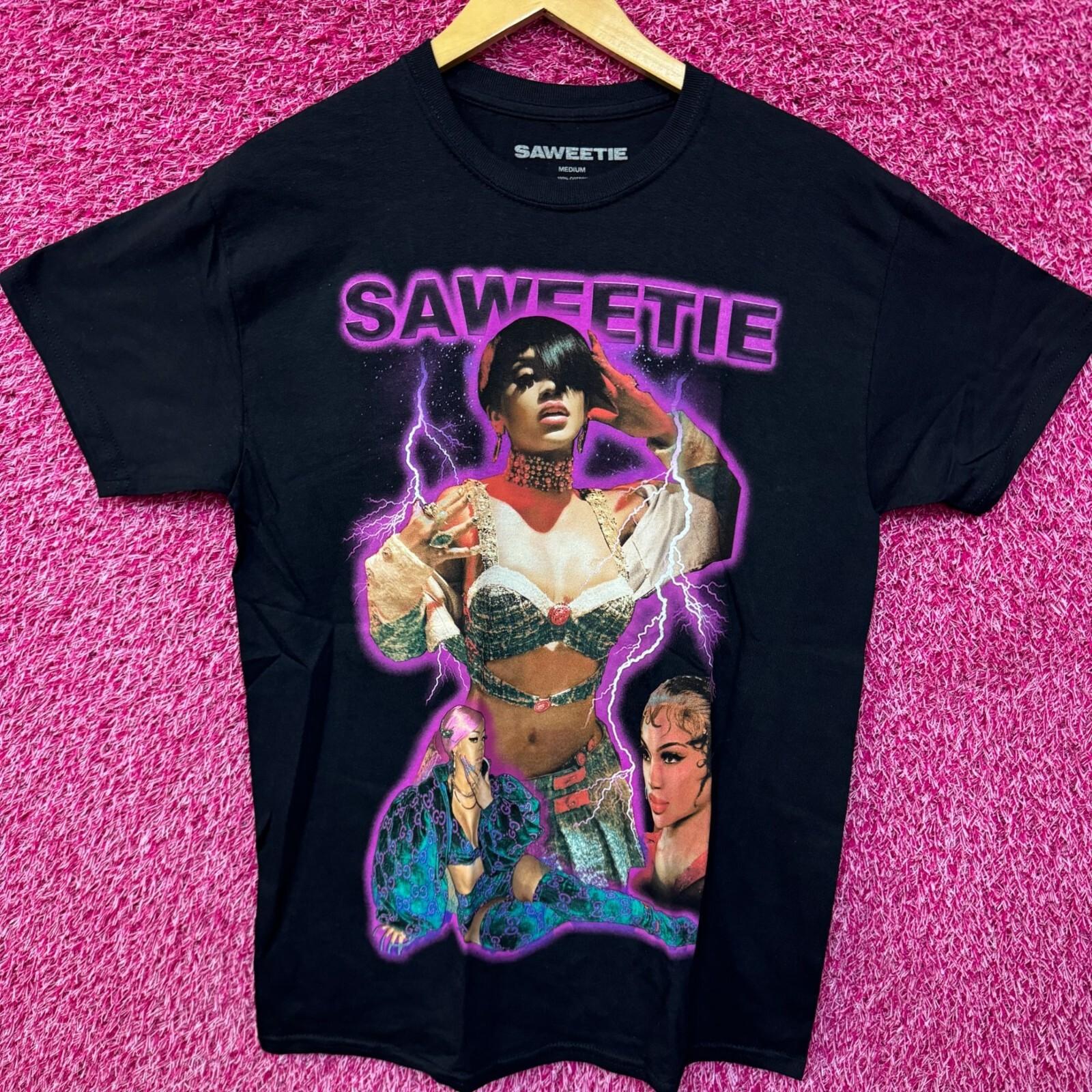 Saweetie High Maintenance Album Collage Atlanta Rap Tee M XXXL