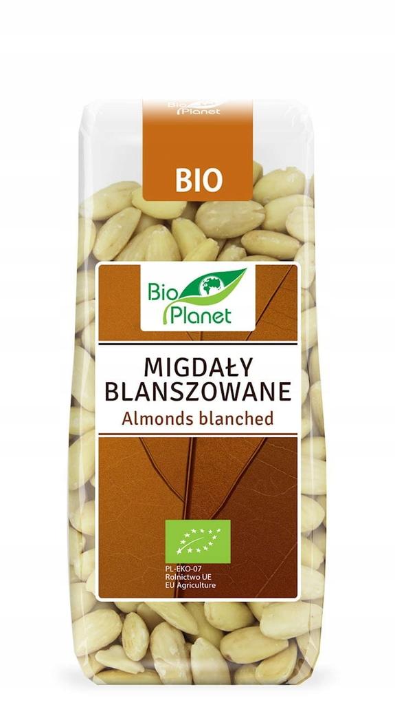 Organic Blanched Almonds 100g BIO PLANET