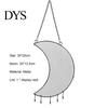 Earring Stud Grid Wall Hanger Jewelry Display Stand Exquisite Ornamental Space-saving Moon Star Shaped Wrought Iron Earrings Shelf for Bedroom